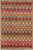 Shabby Chic Balochi Maroon/Blue Wool Rug - 3'4''x4'10'' For Sale - Image 11 of 11
