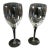 Vintage Orrefors Crystal Prelude Claret Wine Glasses-Set of 2 For Sale
