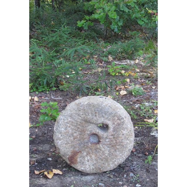 1930s Granite Mill Water Fountain Stone 17 For Sale - Image 4 of 6