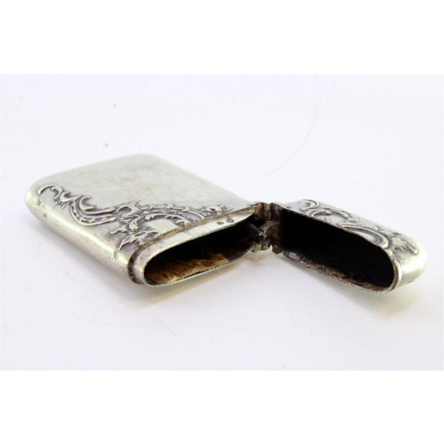 Silver Matchbox with Reveal For Sale - Image 5 of 8