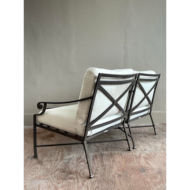 Vintage Regency Brown Jordan “Venetian” Lounge Chairs With Ottomans, 4 Pieces For Sale - Image 12 of 12