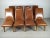Leatherette Chairs, Set of 8, in Good conditions. Designed 1950 to 1959