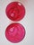 Cranberry Glass Uricane Lamp Shades-a Pair For Sale - Image 12 of 12