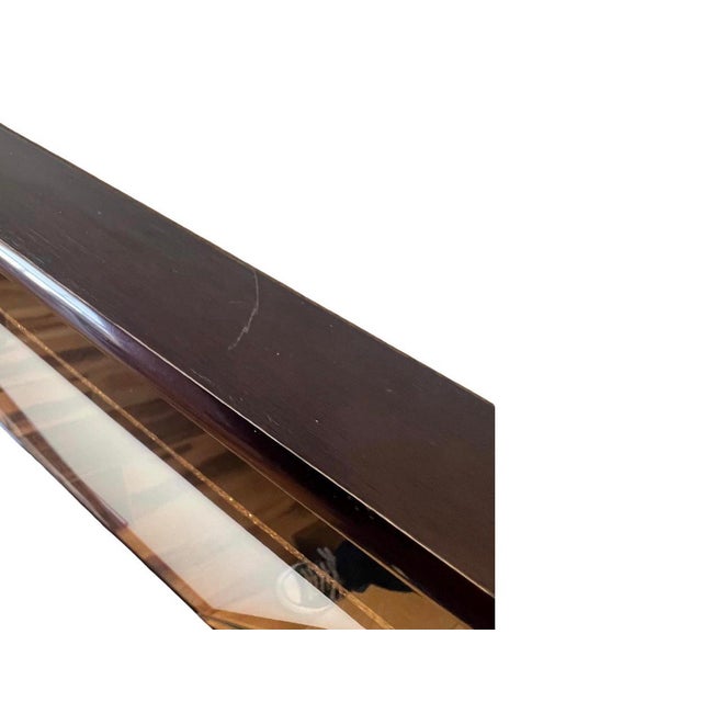 Vintage Large Postmodern 1980s Laurel Wall Art Mirror Rare Patrick Nagel Style 80s For Sale - Image 10 of 10