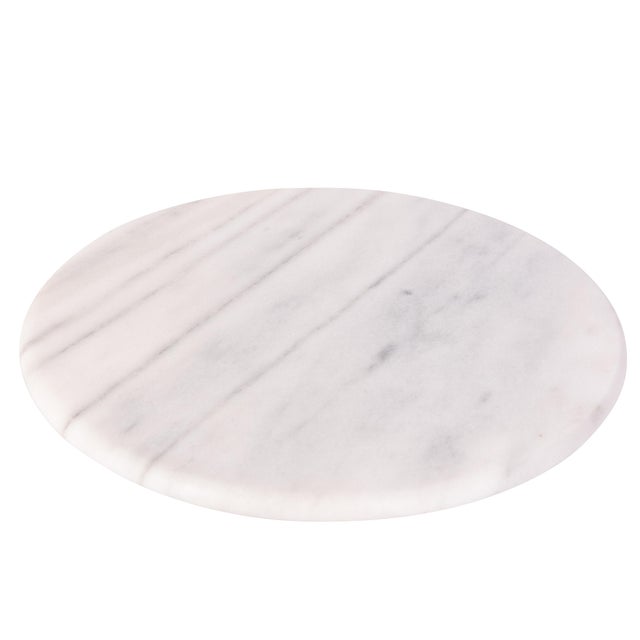 Modern Artifacts Trading Company Lazy Susan in White For Sale - Image 3 of 3
