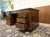 English Partner Desk in Teak and Leather For Sale - Image 14 of 18