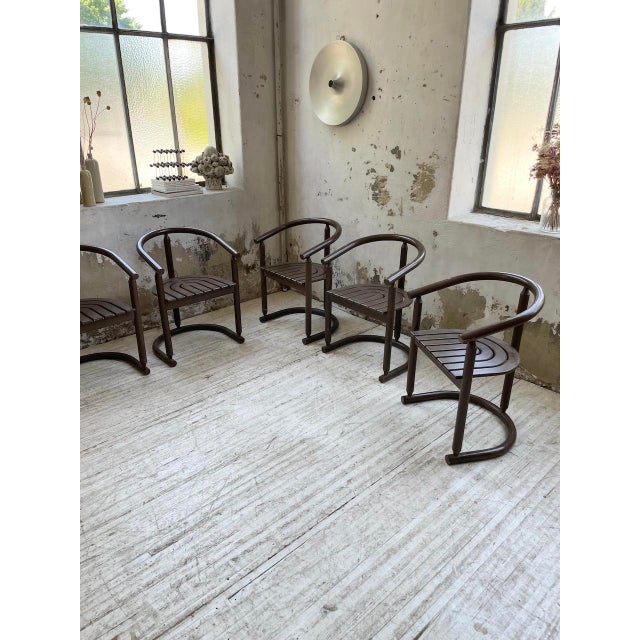 Vintage Chairs from Allmimö, 1980s, Set of 5 For Sale - Image 10 of 18
