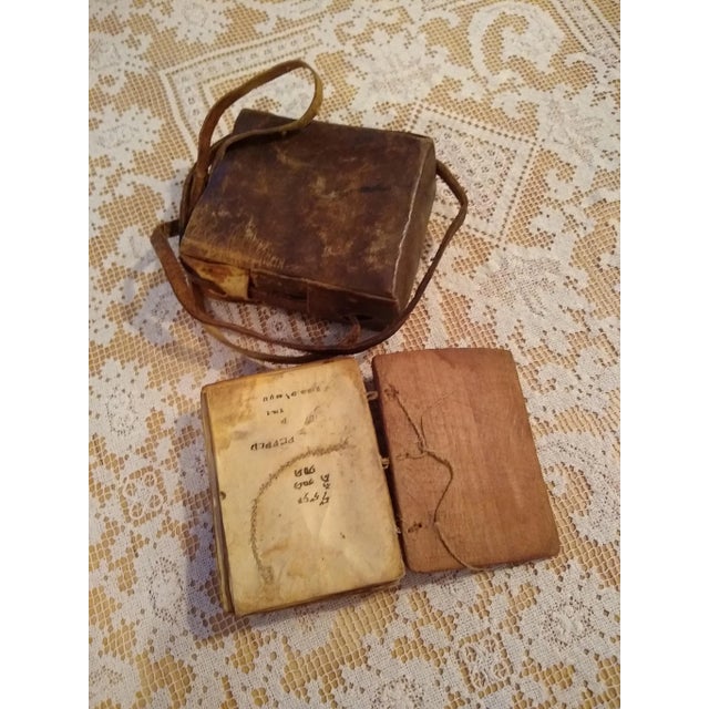 Antique Ethiopian Coptic Bible For Sale - Image 10 of 10