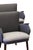 Mid-Century Modern Danish Sofa and Armchairs in Gray Wool Fabric, 1960s, Set of 3 For Sale - Image 3 of 18