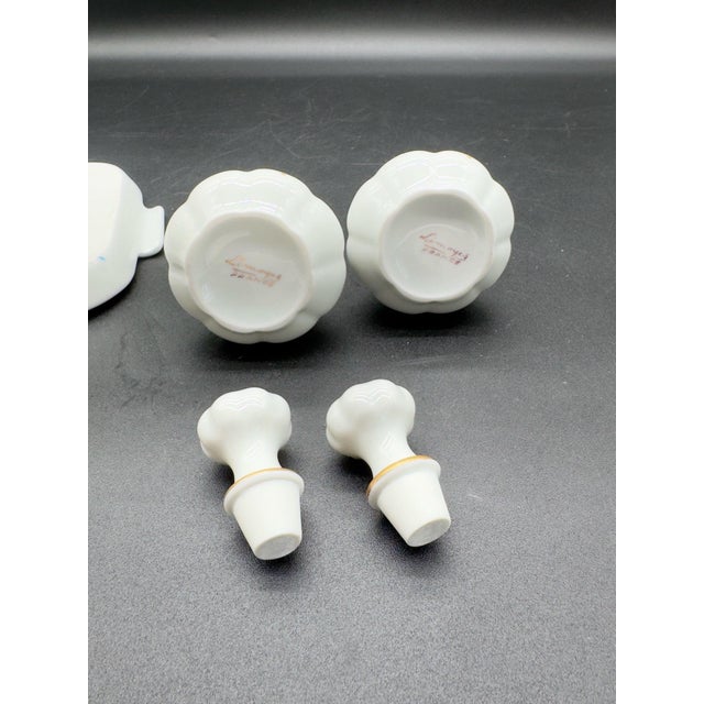 Ceramic Limoges French Porcelain Dresser Set For Sale - Image 7 of 8