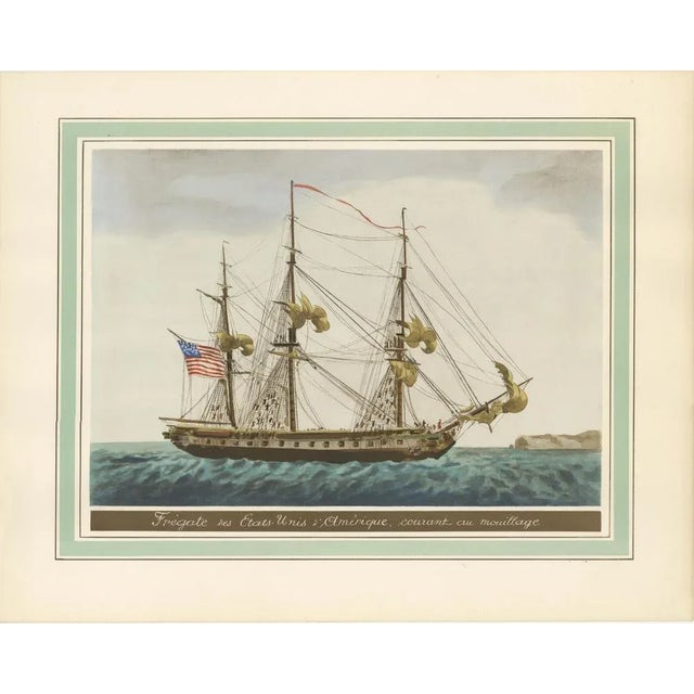 Approaching Safe Harbor: The American Frigate's Return, 1920, Print For Sale - Image 6 of 6