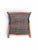 Wood Oversized Vintage French Tortoise Rattan Planter Featuring a Curved, Flared Shape and Thick Bamboo Trim. For Sale - Image 7 of 11