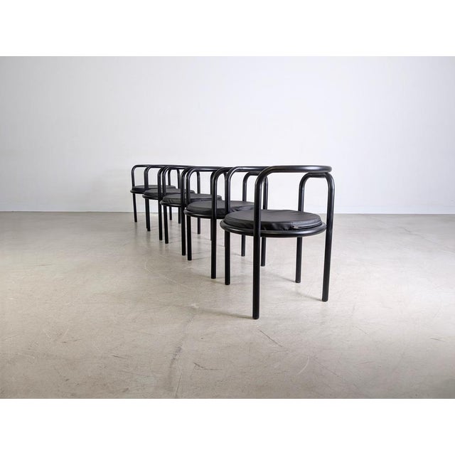 Metal Locus Solus Chairs by Gae Aulenti for Poltronova For Sale - Image 7 of 10
