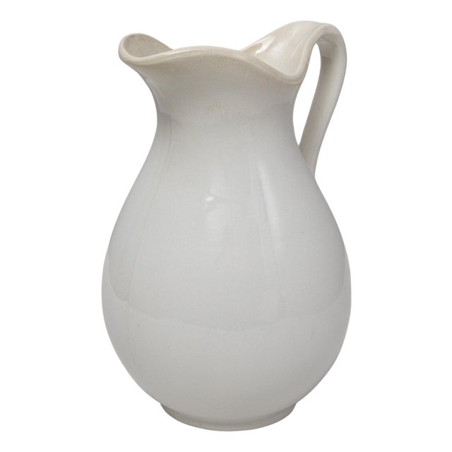 20th Century Belgian Ceramic Pitcher For Sale