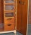 Large Light Walnut Wardrobe, 1940s For Sale - Image 10 of 18
