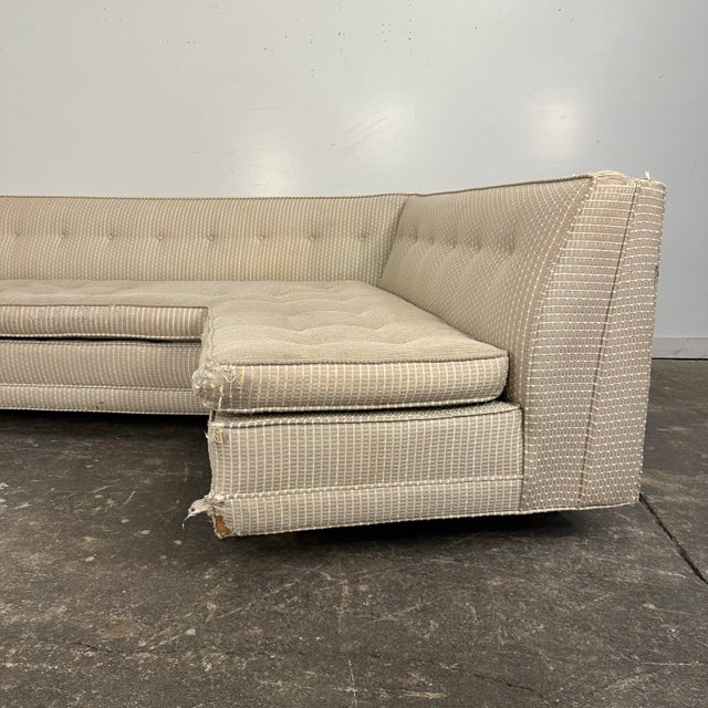 Mid-Century Modern Mid 20th Century Harvey Probber Angle Sofa For Sale - Image 3 of 12