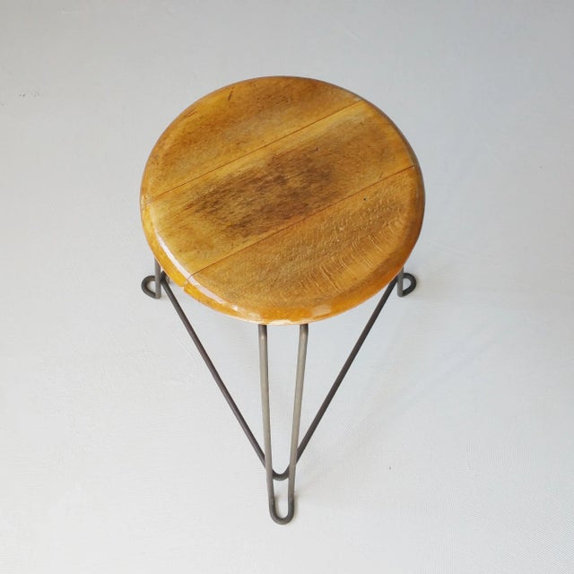 Mid-Century Modern Stool by Jan Van Der Togt for Tomado, 1950s For Sale - Image 3 of 7