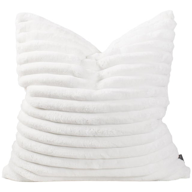 Pillow 24 x 24 Shar Pei White - Down Insert For Sale