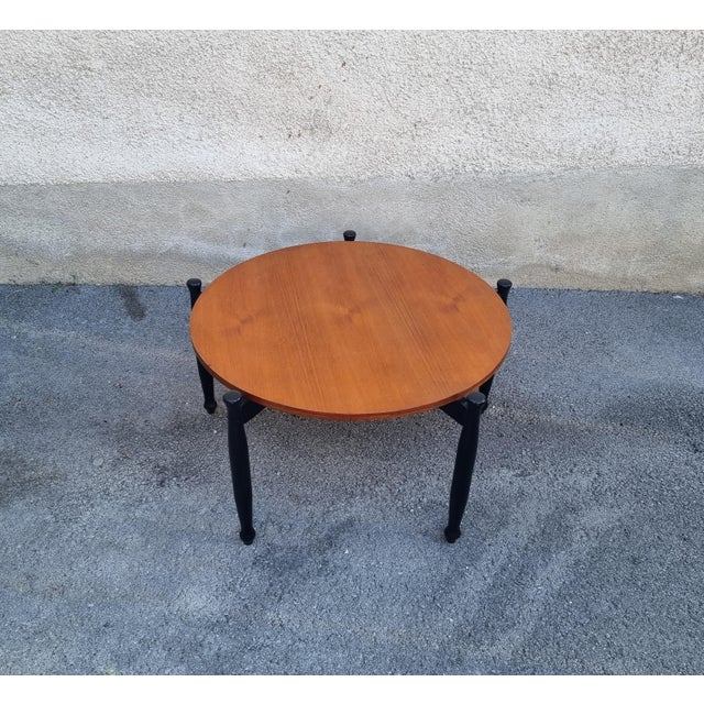 Mid-Century Coffee Table by Ilmari Tapiovaara for La Permanente Mobili Cantú, Italy, 1960s For Sale - Image 9 of 11