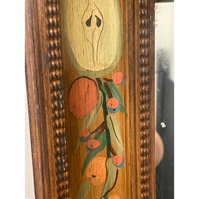 Antique French Provincial Handpainted Mirror For Sale - Image 4 of 6