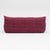 Togo Three-Seater Sofa in Burgundy Bouclet by Michel Ducaroy for Ligne Roset For Sale - Image 14 of 18