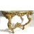 French French Louis XIV Giltwood Wall Console Table For Sale - Image 3 of 13