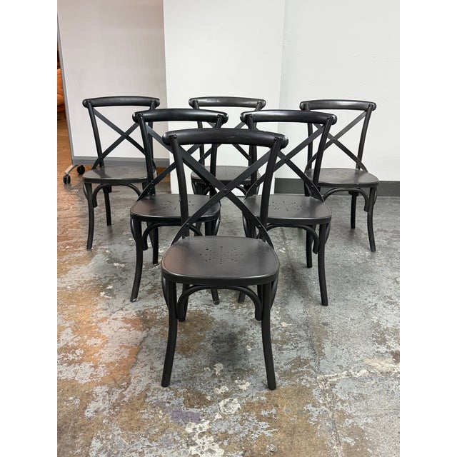 Design Plus Gallery presents the Metal Madeleine Side Chair from Restoration Hardware. Inspired by the café chairs of...
