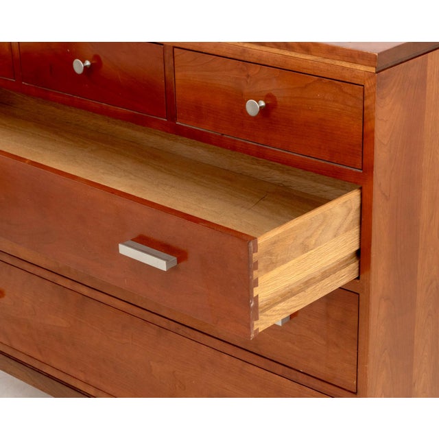 Stickley Cherrywood Chest of Drawers For Sale In New York - Image 6 of 9