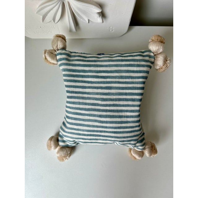 Blue Schumacher, Alice Sergeant, Sanderson, Chelsea Textiles Lavender-Filled Designer Decorative Pillows - Set of 3 Small For Sale - Image 8 of 12