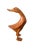 Mid 20th Century Duck Hand-Carved Natural Wooden Duck Sculpture – Organic Modern Folk Art Figurine, Sustainable Bamboo Root Decor For Sale - Image 9 of 17