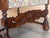 Louis XVI Style Spanish Pair of Carved Walnut Armchairs, 1900s For Sale - Image 10 of 10