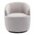 Cozy Swivel Barrel Chair, Modern Boucle Lounge Seating, Compact Accent Furniture For Sale
