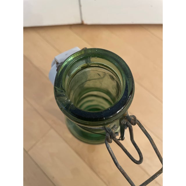 French Antique l'Ideale Bottle With Porcelain Top For Sale In Chicago - Image 6 of 12