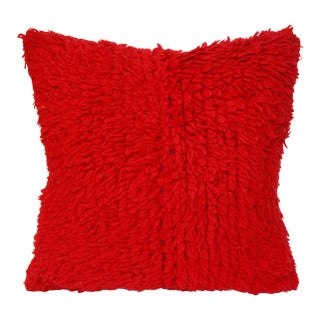 Sheep Wool Rug Pillow Cover For Sale