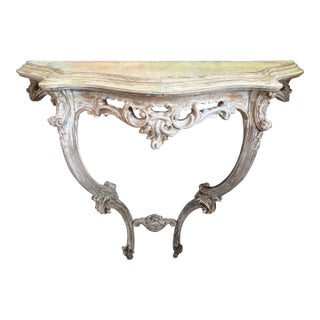 Louis XV Style Console Demi Lune Circa 1900 For Sale
