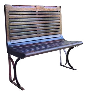 Parisian Metro Bench, 1930s