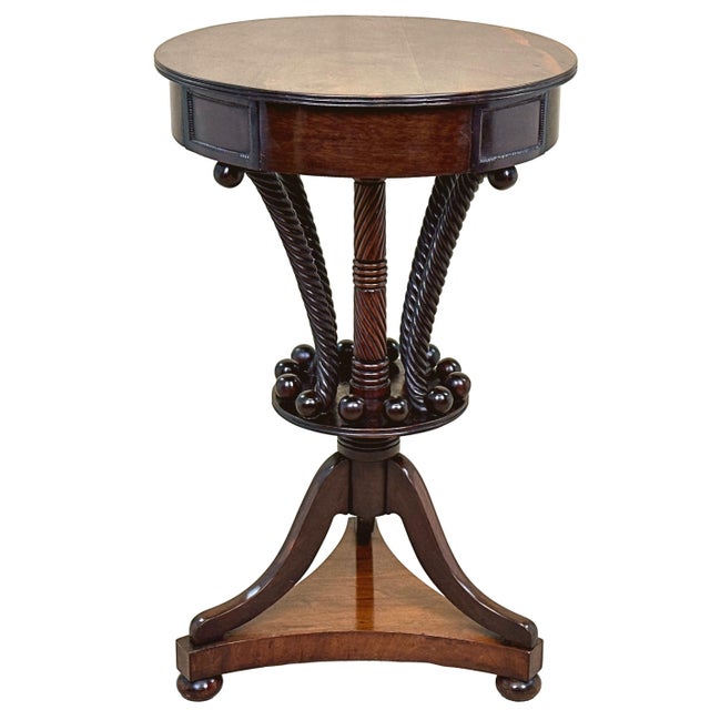 Antique Laburnum Wood Occasional Table, 1840 For Sale - Image 6 of 12