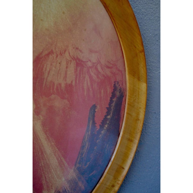 Unknown Artist, Painting with Mythological Scene, Art Nouveau, 1900s, Print on Paper, Framed For Sale - Image 5 of 7