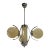 Art Deco Chandelier, 1930s For Sale
