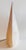 1980s Effetre International Vetri Murano Striped Pyramidal Table Lamp by Lino Tagliapi For Sale In Miami - Image 6 of 8