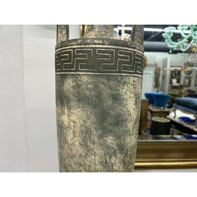 Pair of Hollywood Regency Grecian Inspired Lamps For Sale In Houston - Image 6 of 11