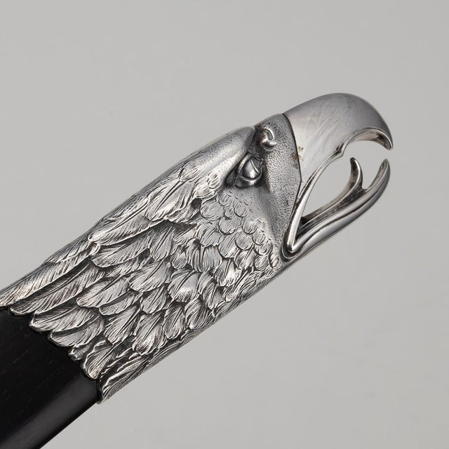 Antique Dutch Silver Paper Turner by Thomas H Saakes, 1910s For Sale - Image 11 of 16