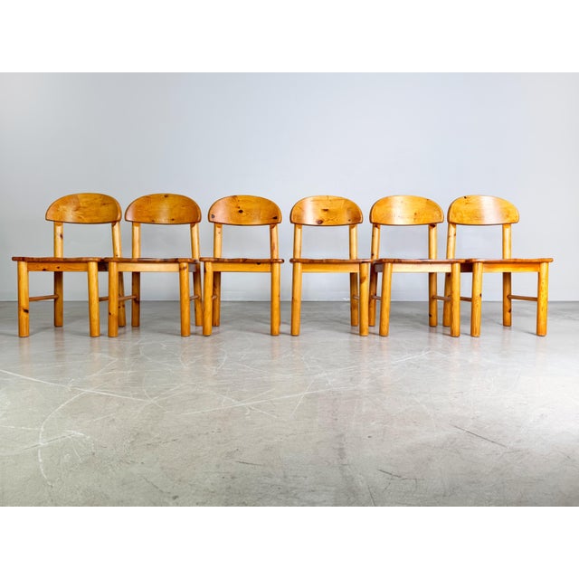 We are offering for sale a beautiful set of six mid-century chairs by Rainer Daumiller from the 1970s. The German...
