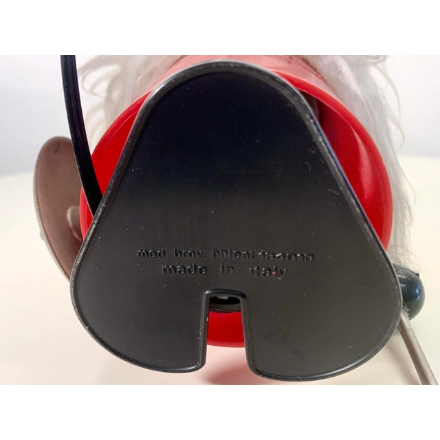 Black Mid-Century Italian Viking Table Lamp by Enea Ferrari for Lines Zero & Oldtimer Ferrari For Sale - Image 8 of 11