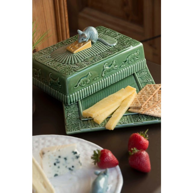 A true Portuguese treasure, the Arte Bordallo Cheese Tray brings personality and historic charm to any home. Made of hand-...