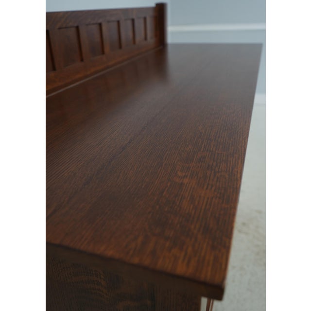 Stickley Mission Oak Arts & Crafts Sideboard For Sale - Image 10 of 18