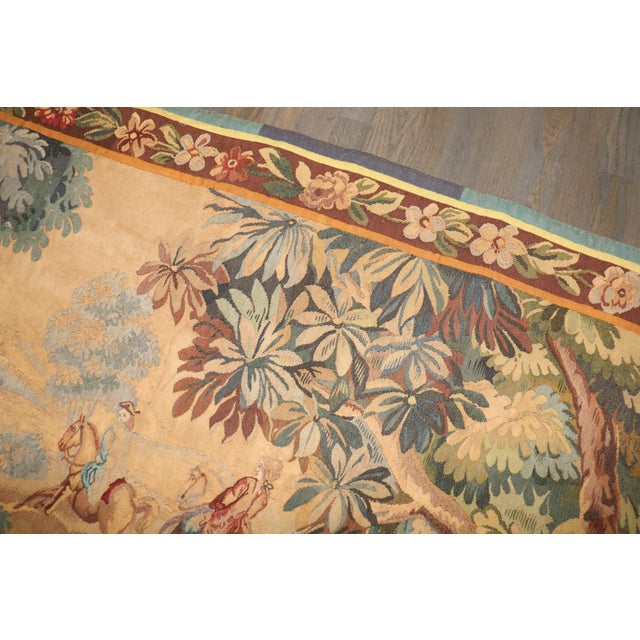 20th Century Tapestry Aubusson rug no. j5256 For Sale In New York - Image 6 of 8