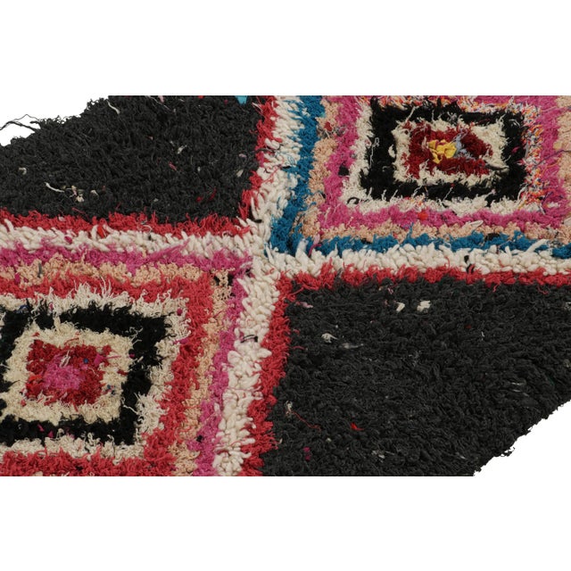 Rug & Kilim 1950s Azilal Moroccan Rug With Polychromatic Patterns by Rug & Kilim For Sale - Image 4 of 7