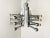 1970s Chrome Chandelier attributed to Gaetano Sciolari, 1970s For Sale - Image 5 of 11