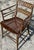 Vintage Regency Trellis Cane Chair For Sale - Image 4 of 12